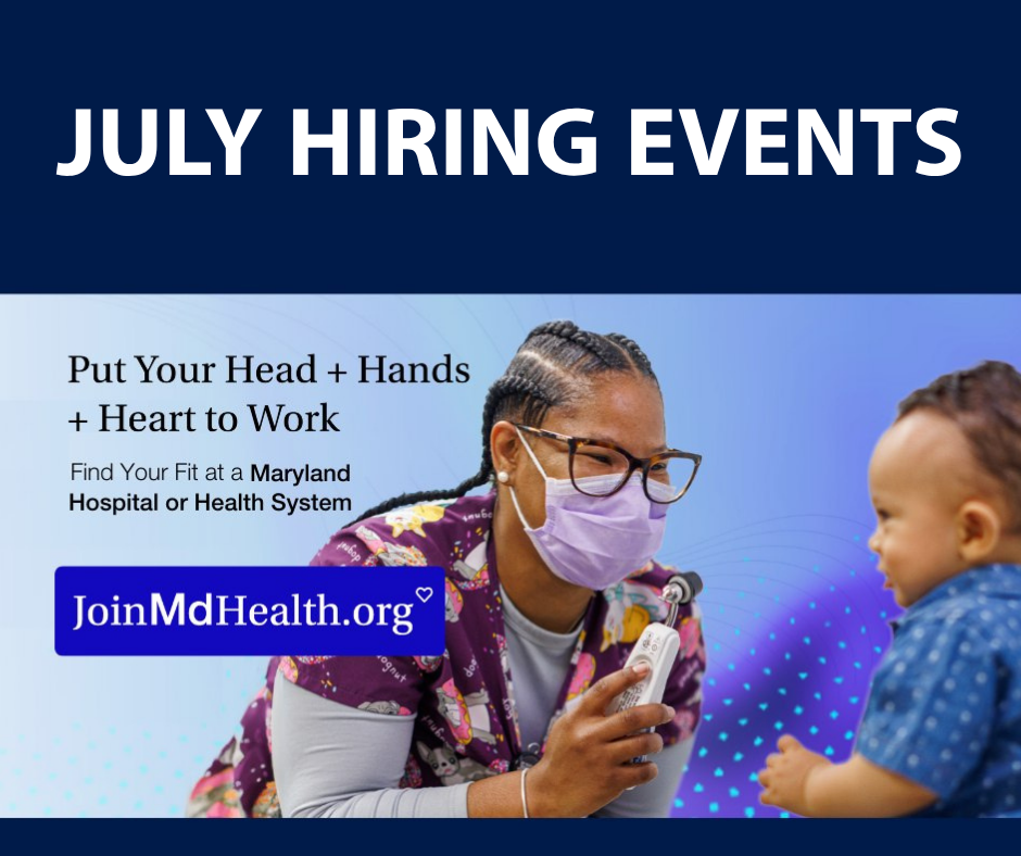 July 2026 Health Care Hiring Events
